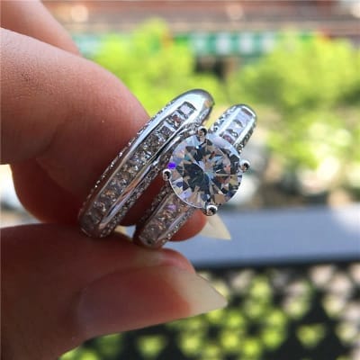 خاتم بلاكيور قطعتين